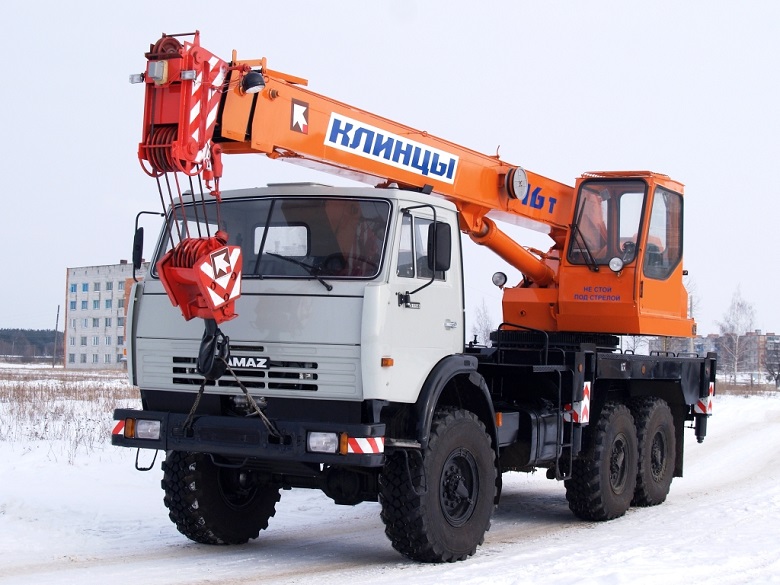 Автокран 35719-7-02 Клинцы на шасси КАМАЗ-43118